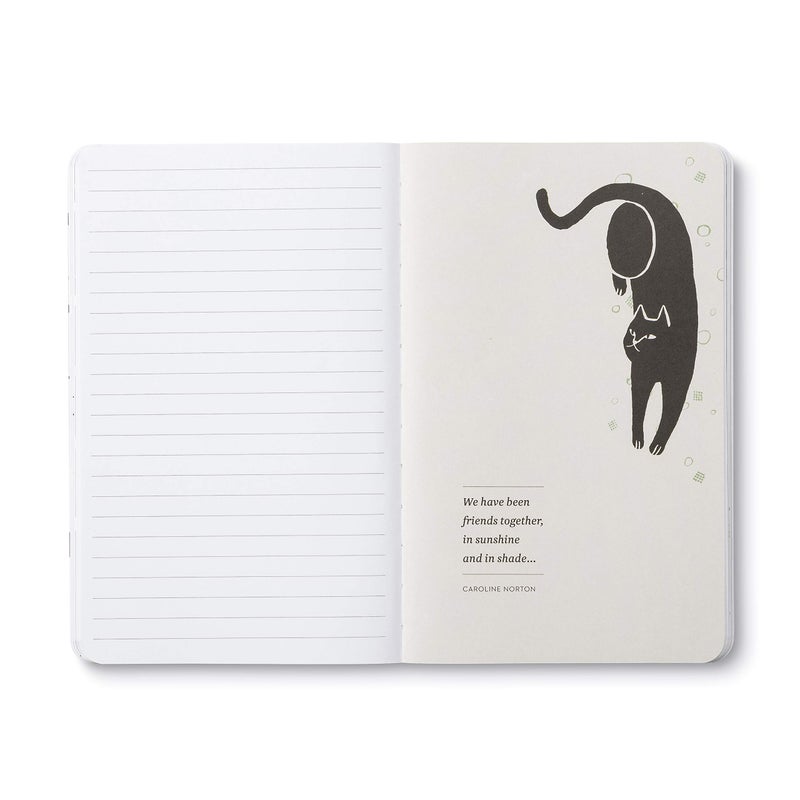 Compendium Softcover Journal - There are no ordinary cats. â€“ A Write Now Journal with 128 Lined Pages, 5â€³W x 8â€³H - Image 3